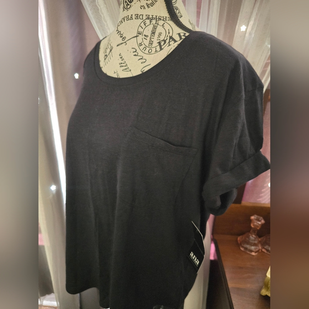 a.n.a women's short sleeved tee NWT size XL - Picture 6 of 9
